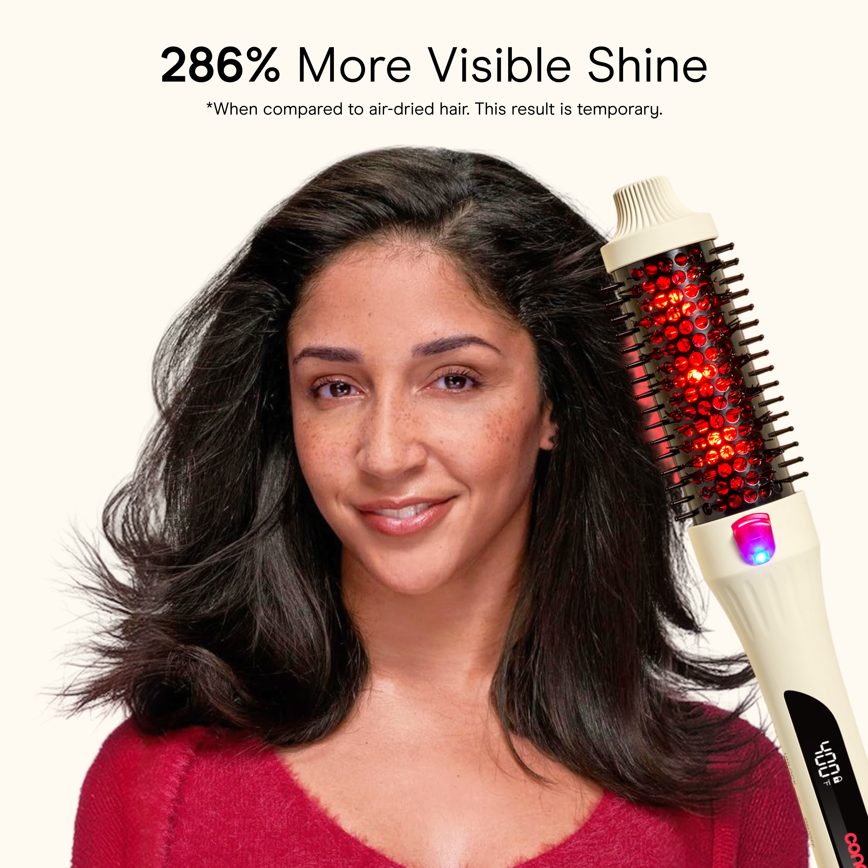 Conair '286% More Visible Shine' frame