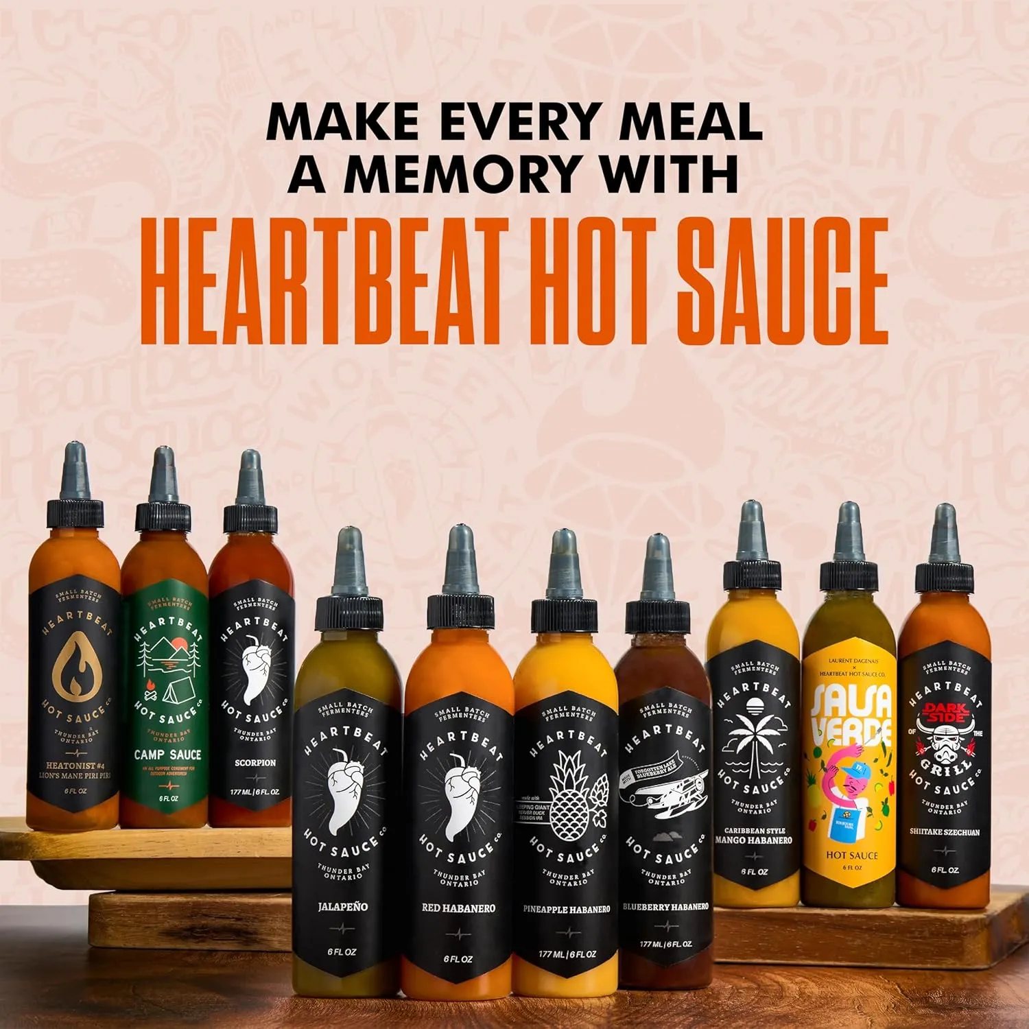 Heartbeat 'Flavors for Your Favorite Moments' full lineup