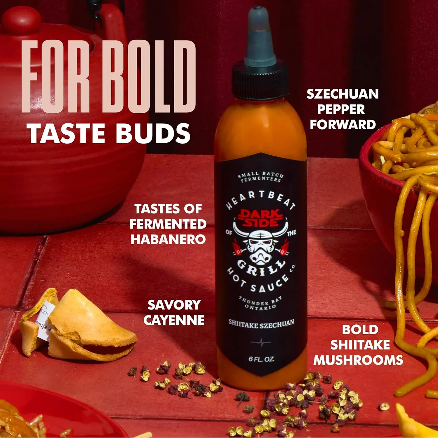 Heartbeat Shiitake Szechuan 'For Bold Taste Buds' A+ module