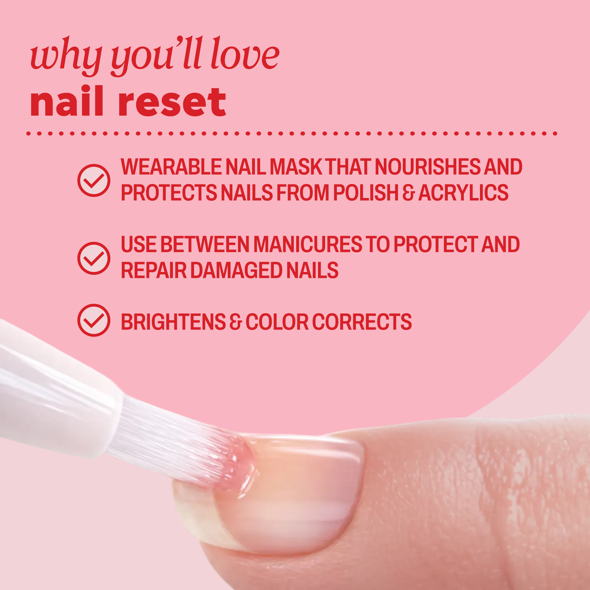 Onyx Professional nail reset product shown in action